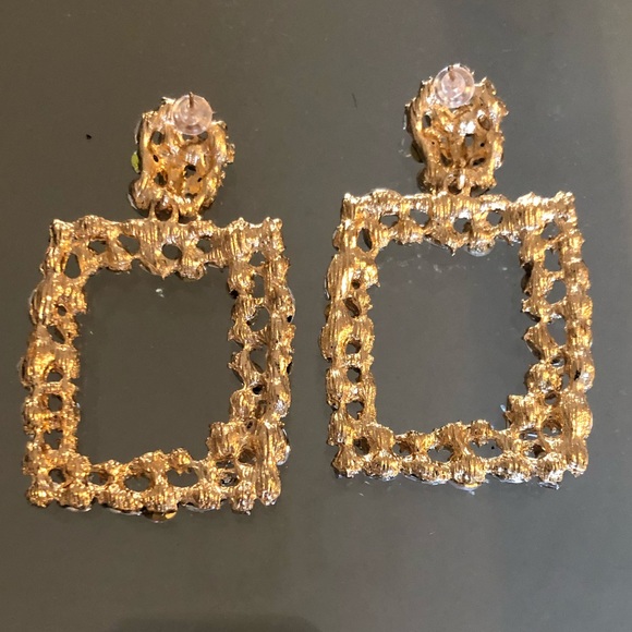 Zara rhinestone earrings - Picture 7 of 7